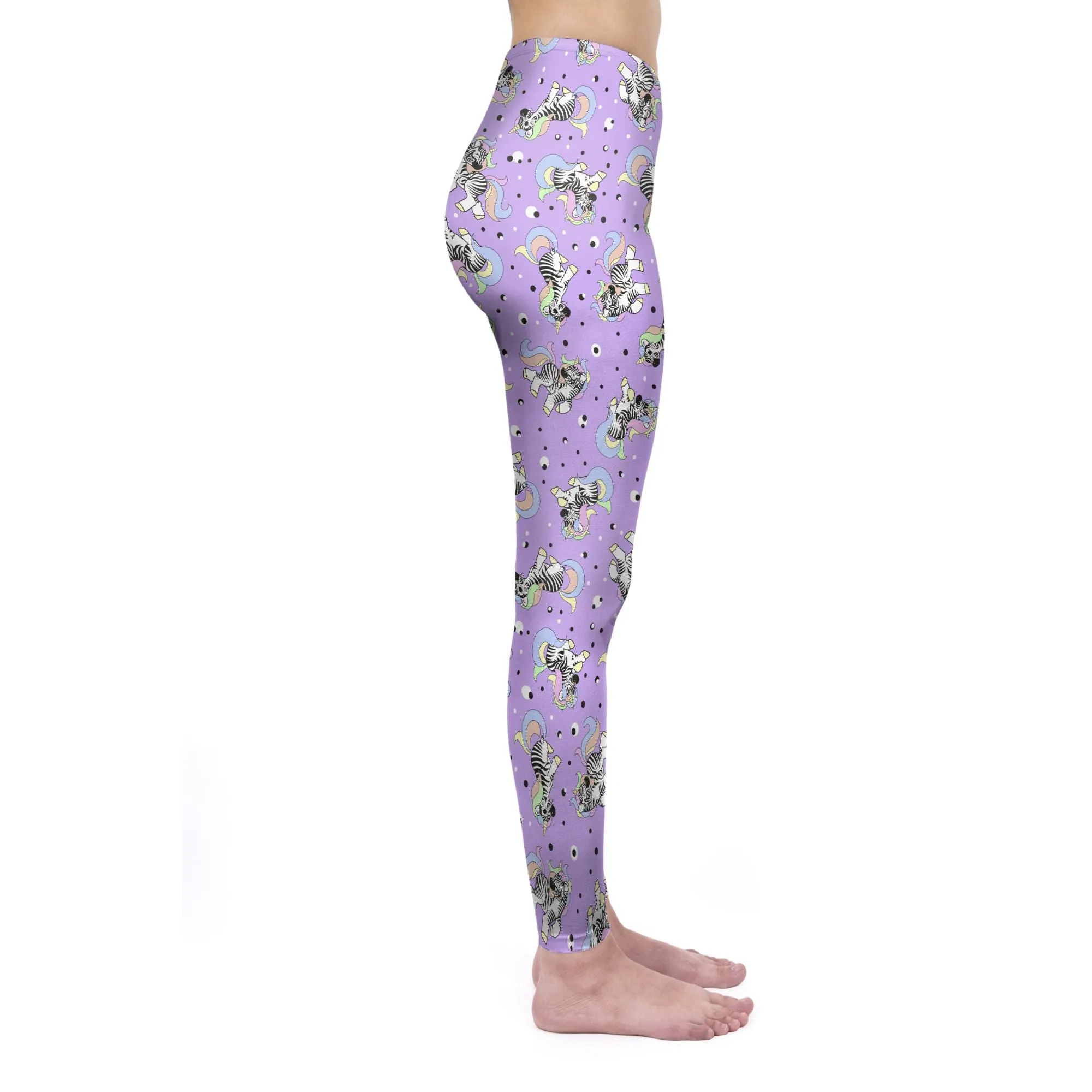 Regular Leggings (8-12 UK Size) - Zebracorn