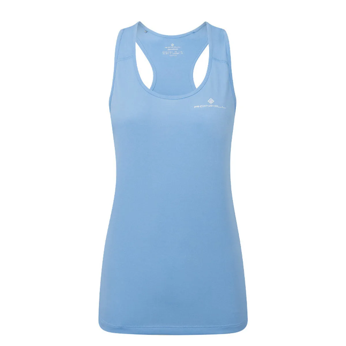 Ronhill Core Vest Womens | Crnflwrblue/brghtwhte