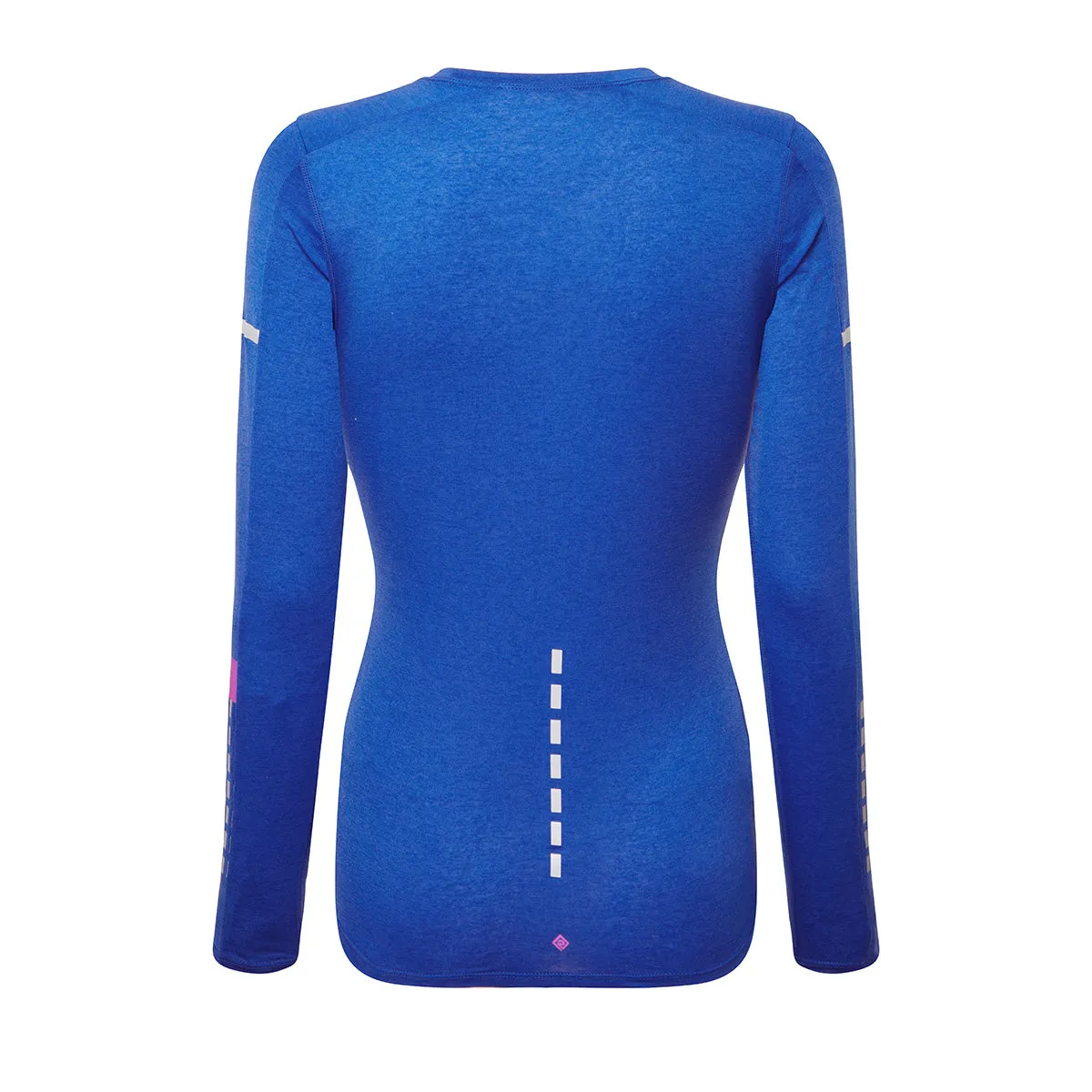 Ronhill Tech Afterhours Long Sleeve Tee Womens | Cobalt/thistle/rflct