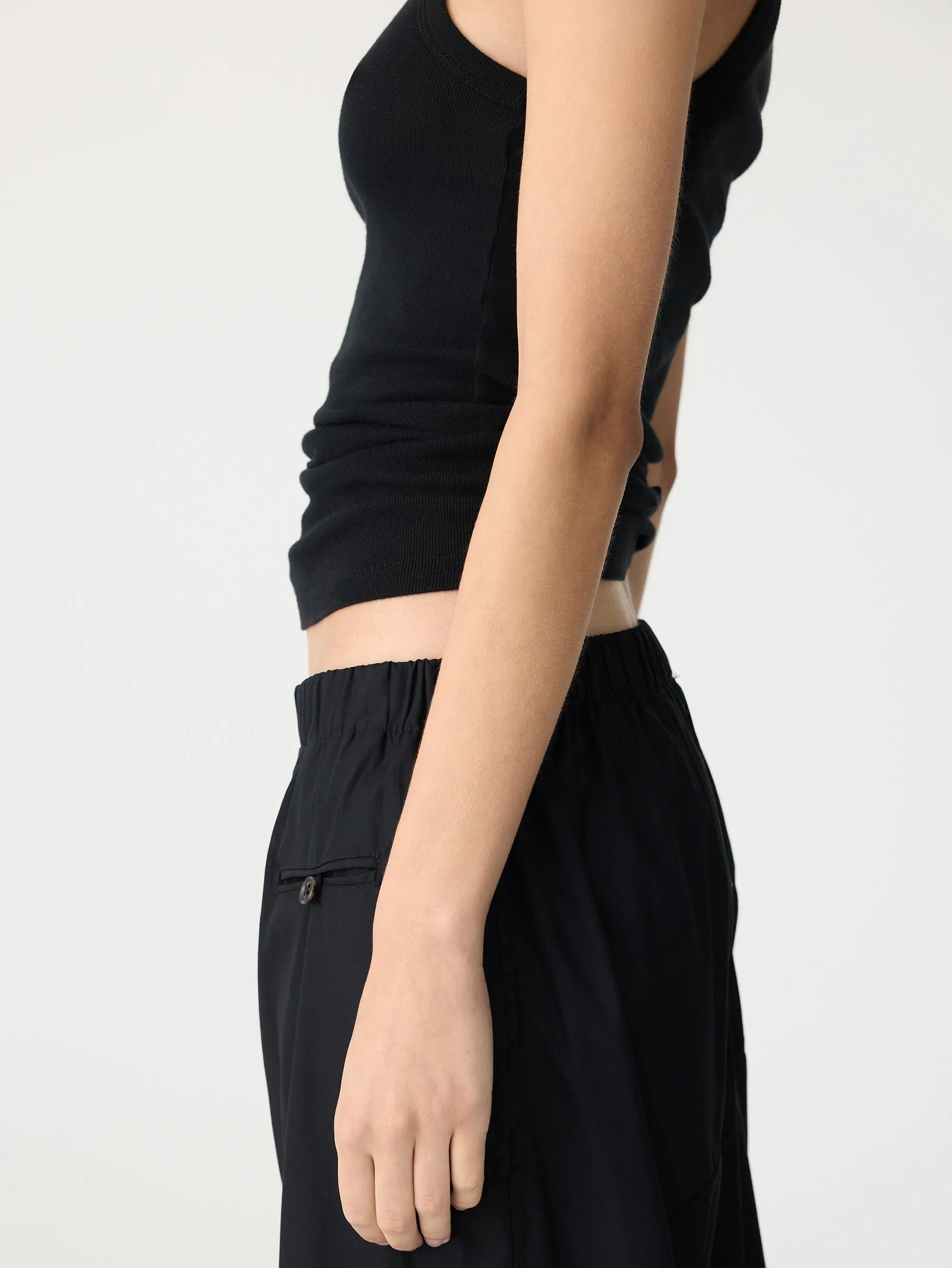 slim superfine rib tank