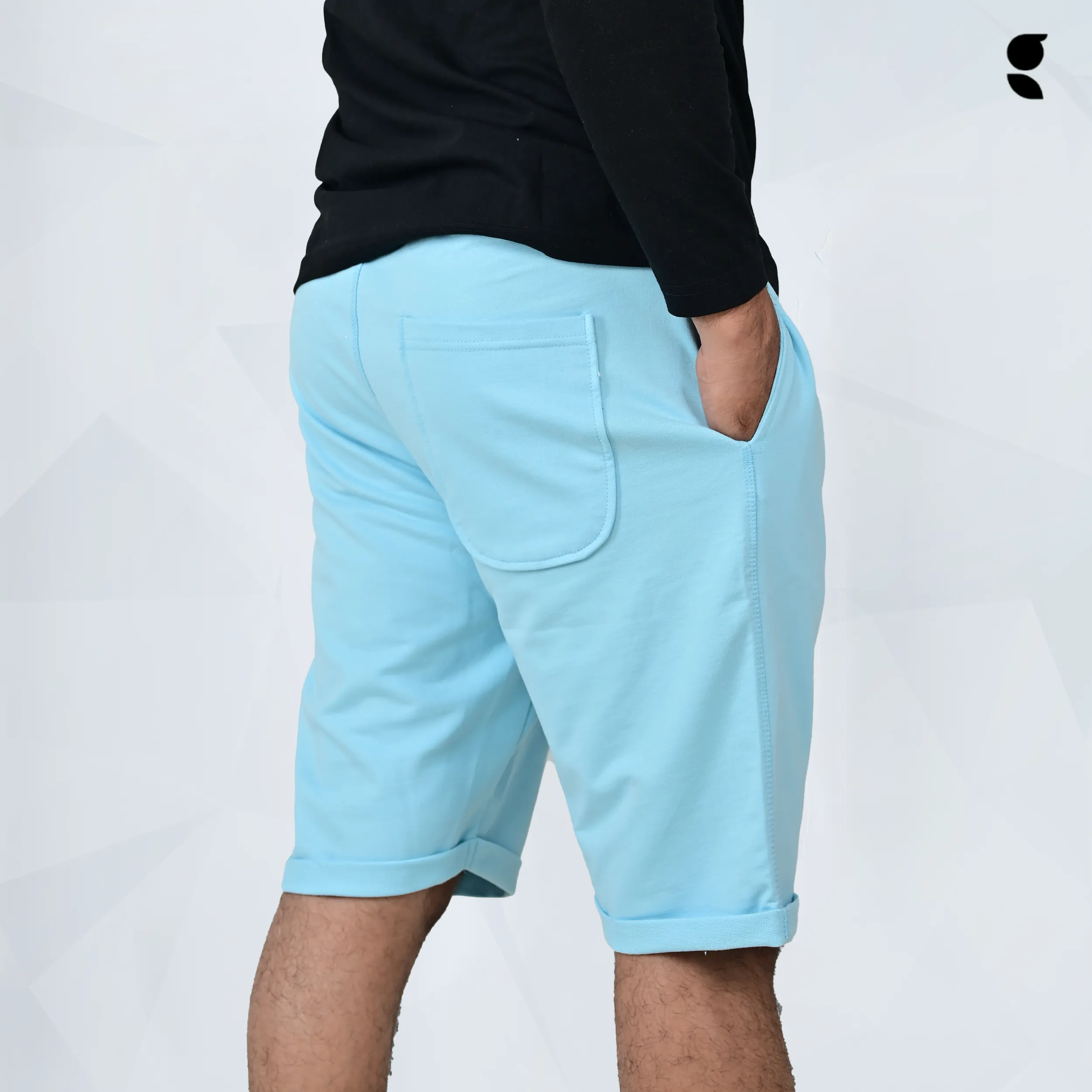 Sweatlock Shorts | Sky Blue