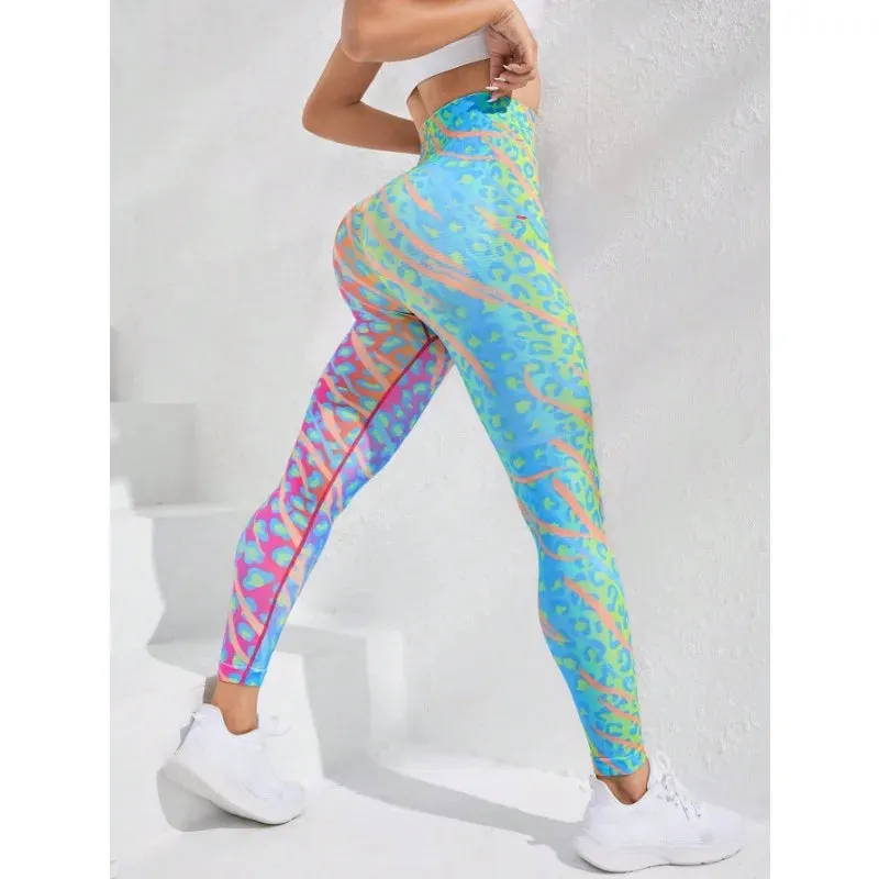 Tie Dye High Waist Butt Lift Yoga Legging