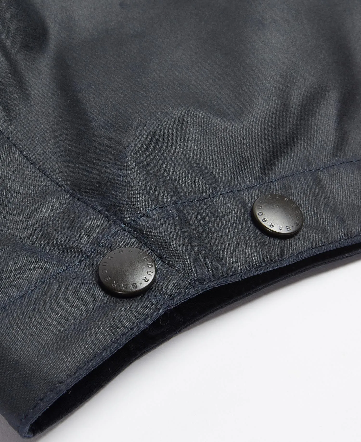 Waxed Cotton Hood - Navy