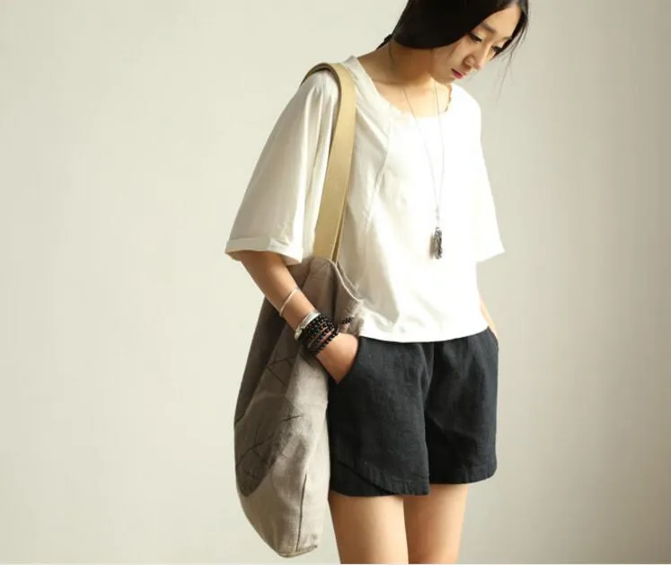 Women linen Shorts