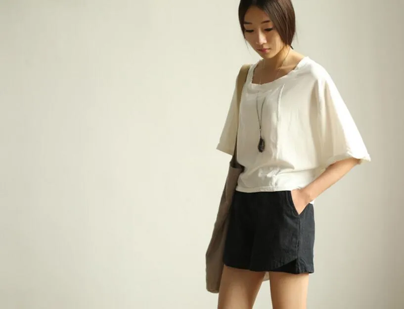 Women linen Shorts