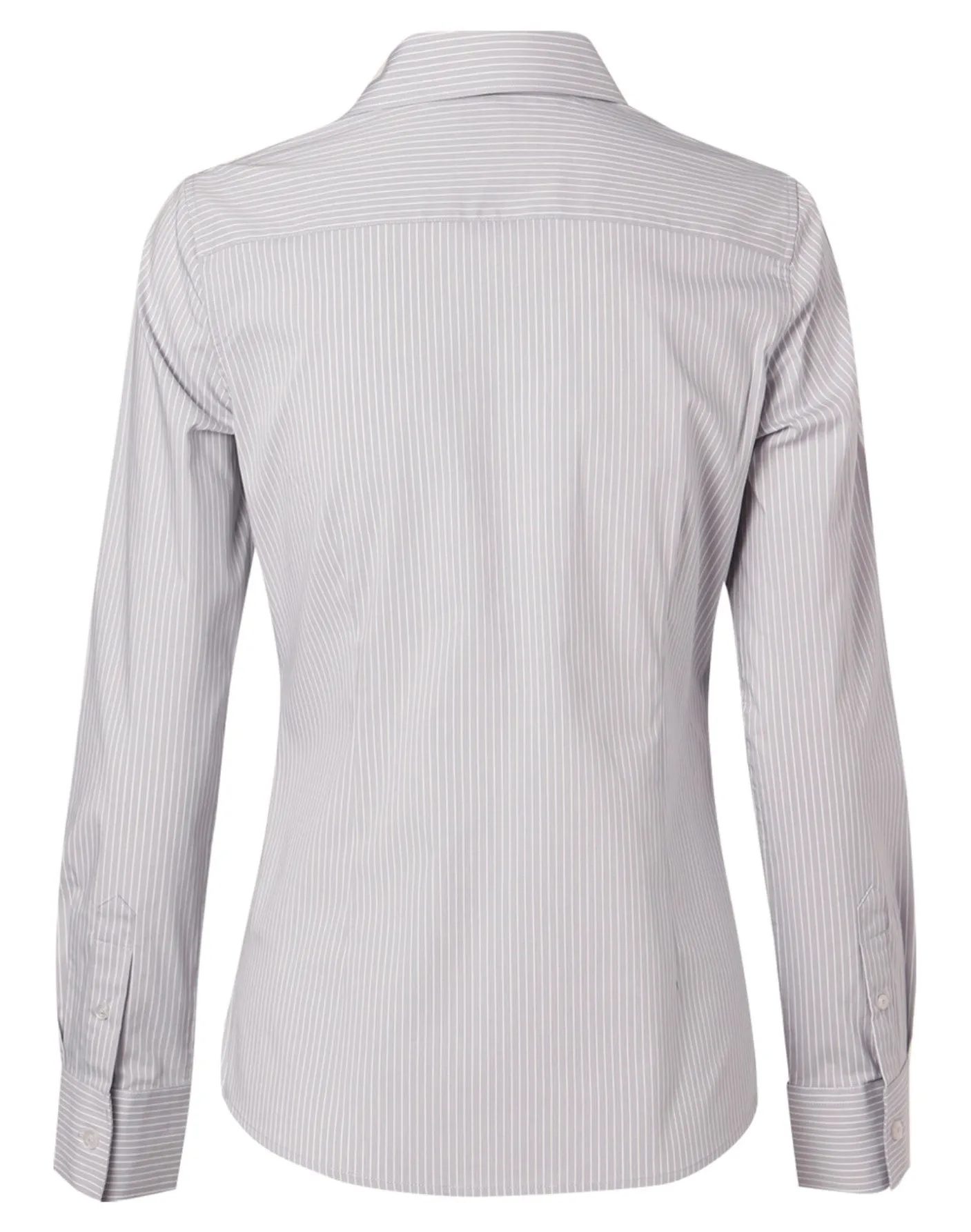 Women's Ticking Stripe Long Sleeve Shirt